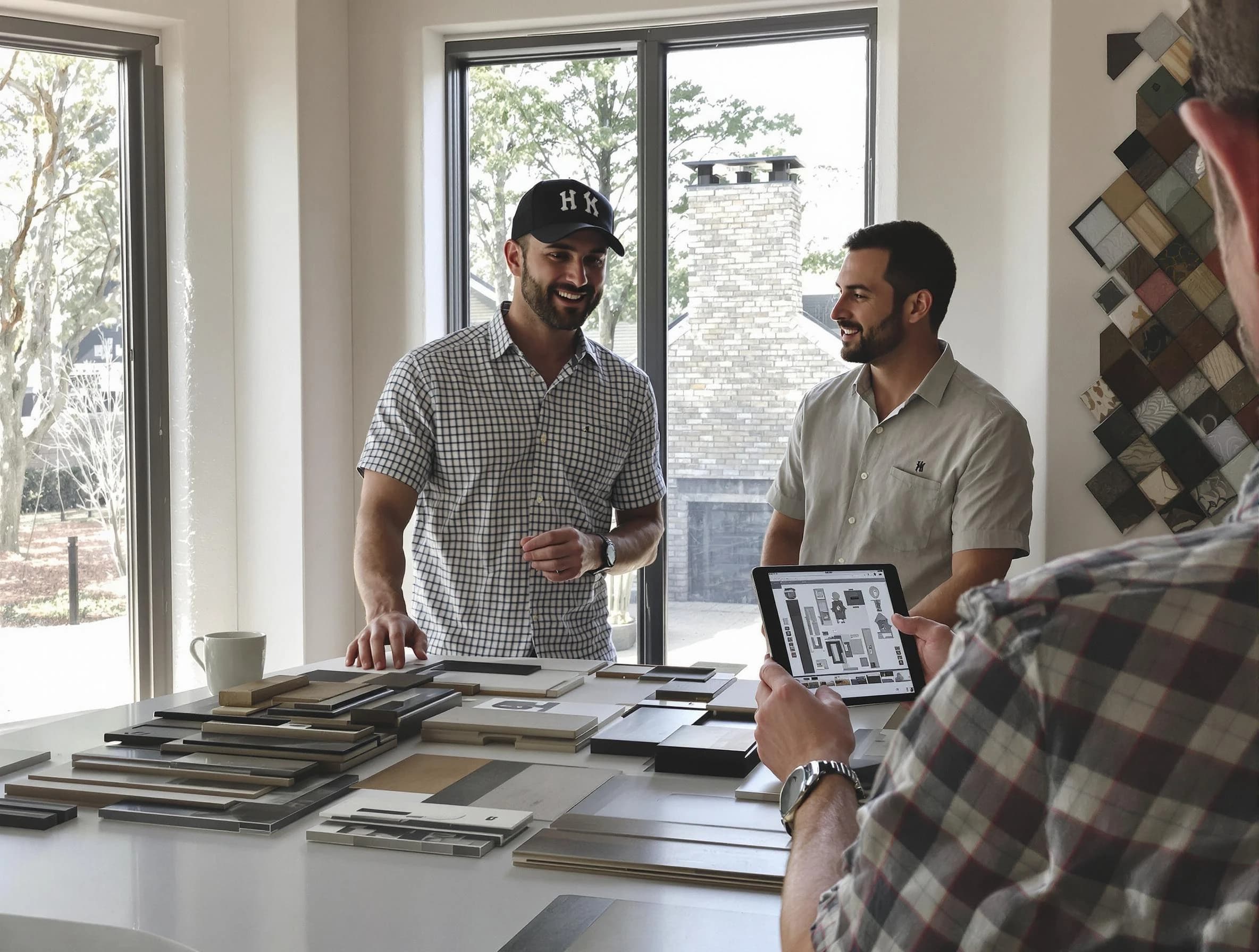 Highlands Ranch Chimney Sweep remodeling a chimney and fireplace in Highlands Ranch, CO