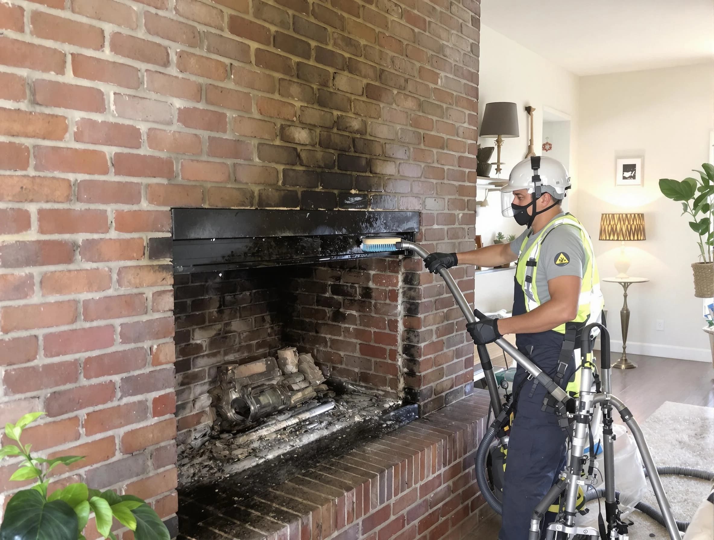 Highlands Ranch Chimney Sweep providing fireplace cleaning services in Highlands Ranch, CO