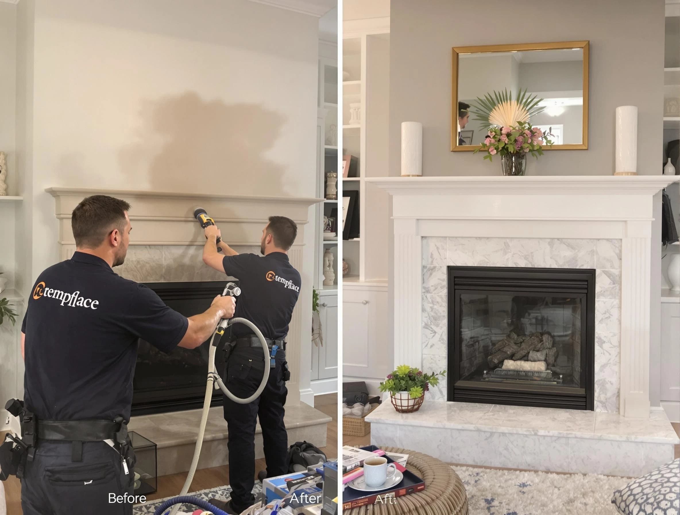 Professional soot removal by Highlands Ranch Chimney Sweep team in Highlands Ranch, CO