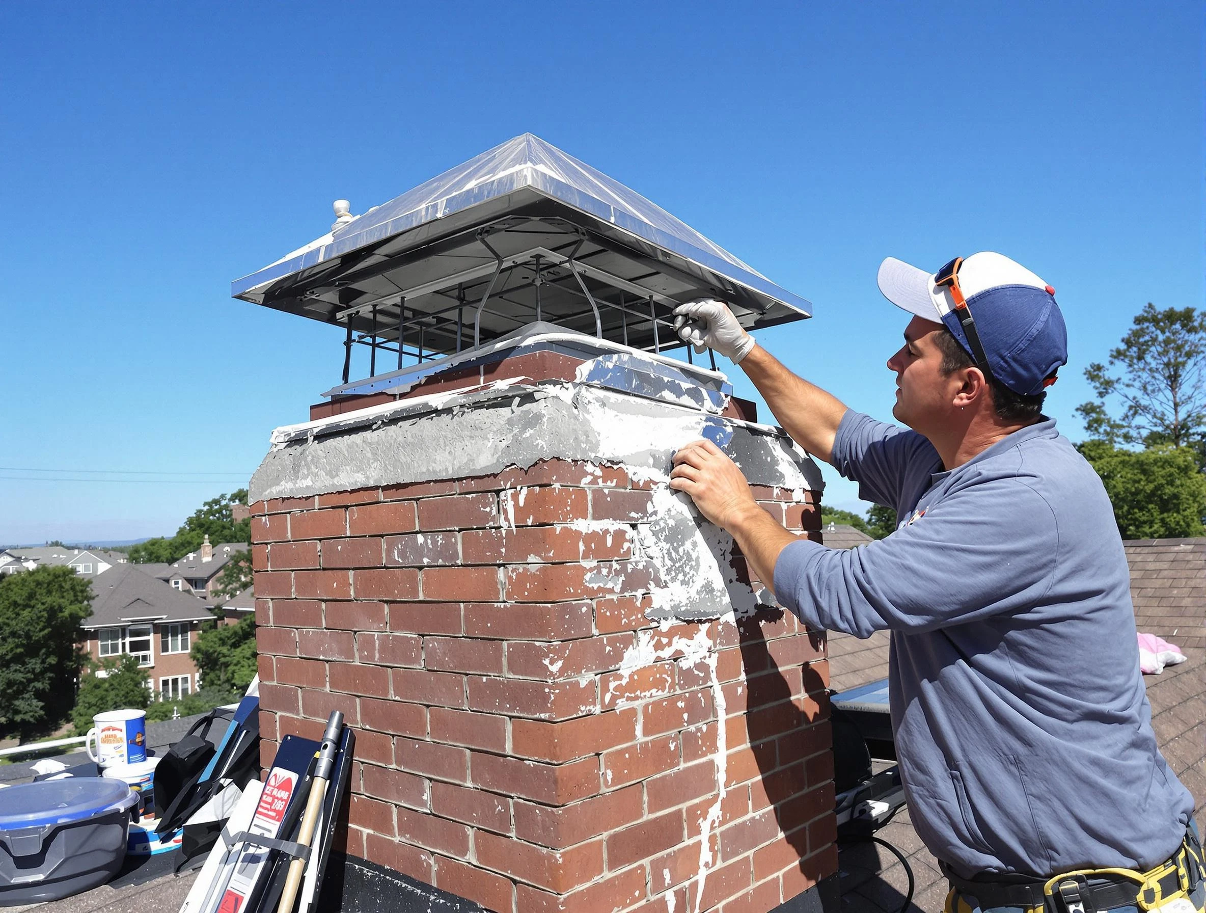Chimney Crown Services service in Highlands Ranch, CO